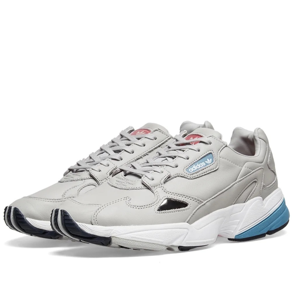 ADIDAS FALCON W Grey Two & Raw Grey - Picture 2 of 9